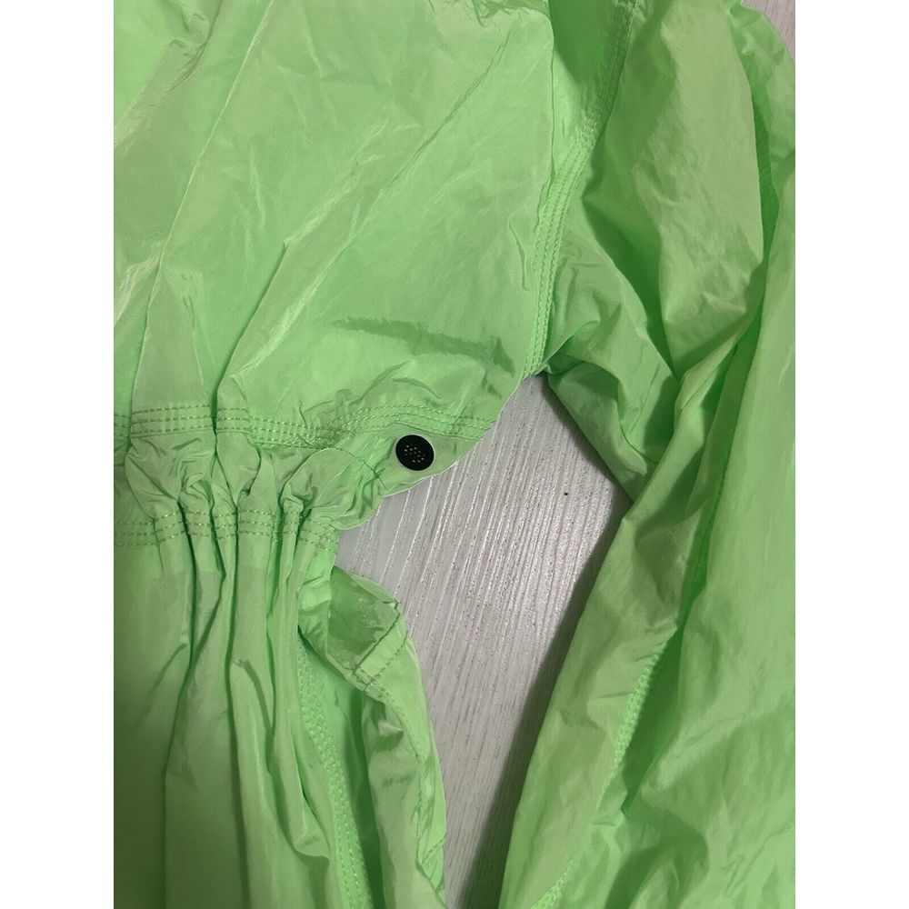 NWT‎ Free People Movement Aurora Maxi Windbreaker Parka Jacket Neon Lime XS $228 - Picture 14 of 14